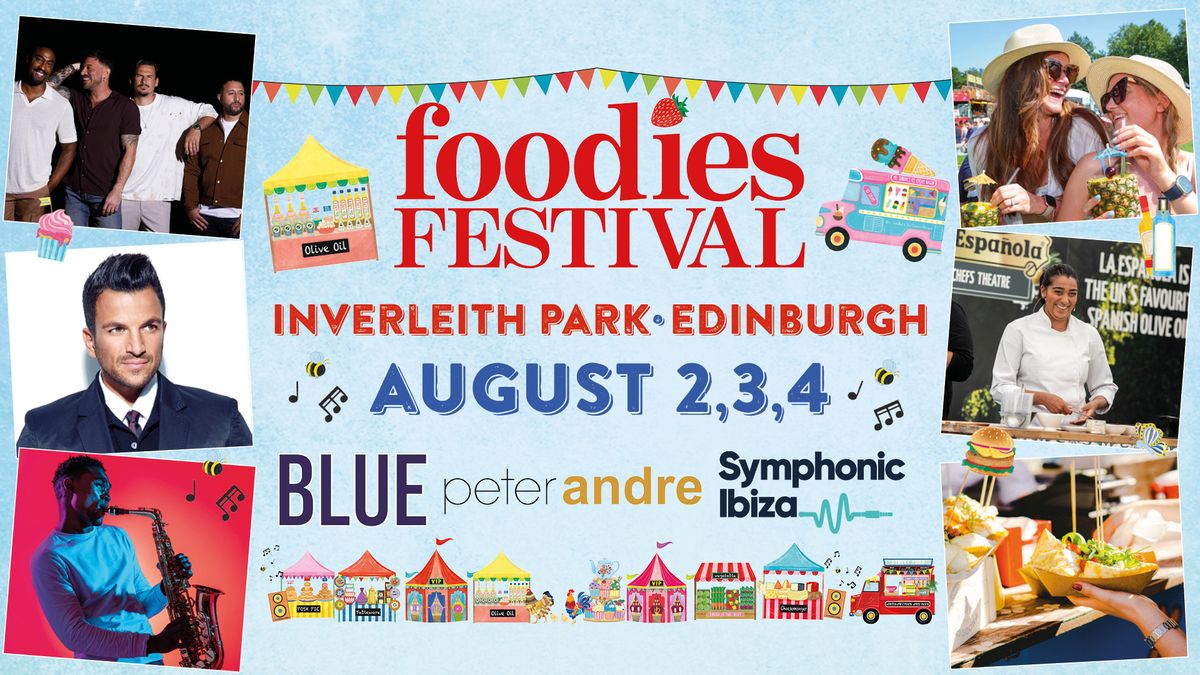 The Background Sounds - Live @ Foodies Festival, Edinburgh Fringe