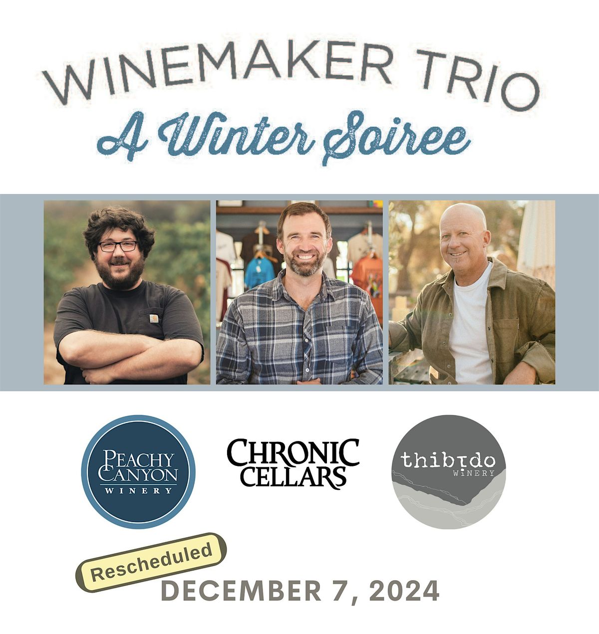 Winemaker's Trio & Holiday Market