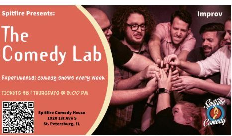 Spitfire's Comedy Lab - Presents! 