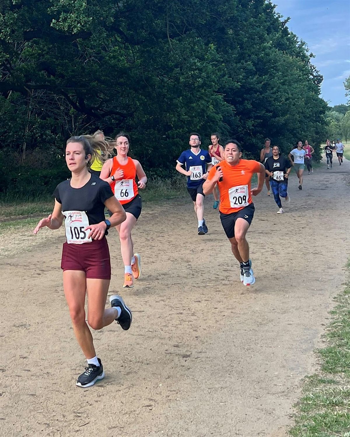 Tooting Run Club: Handicap Race 11 September 2023, Tooting Bec ...