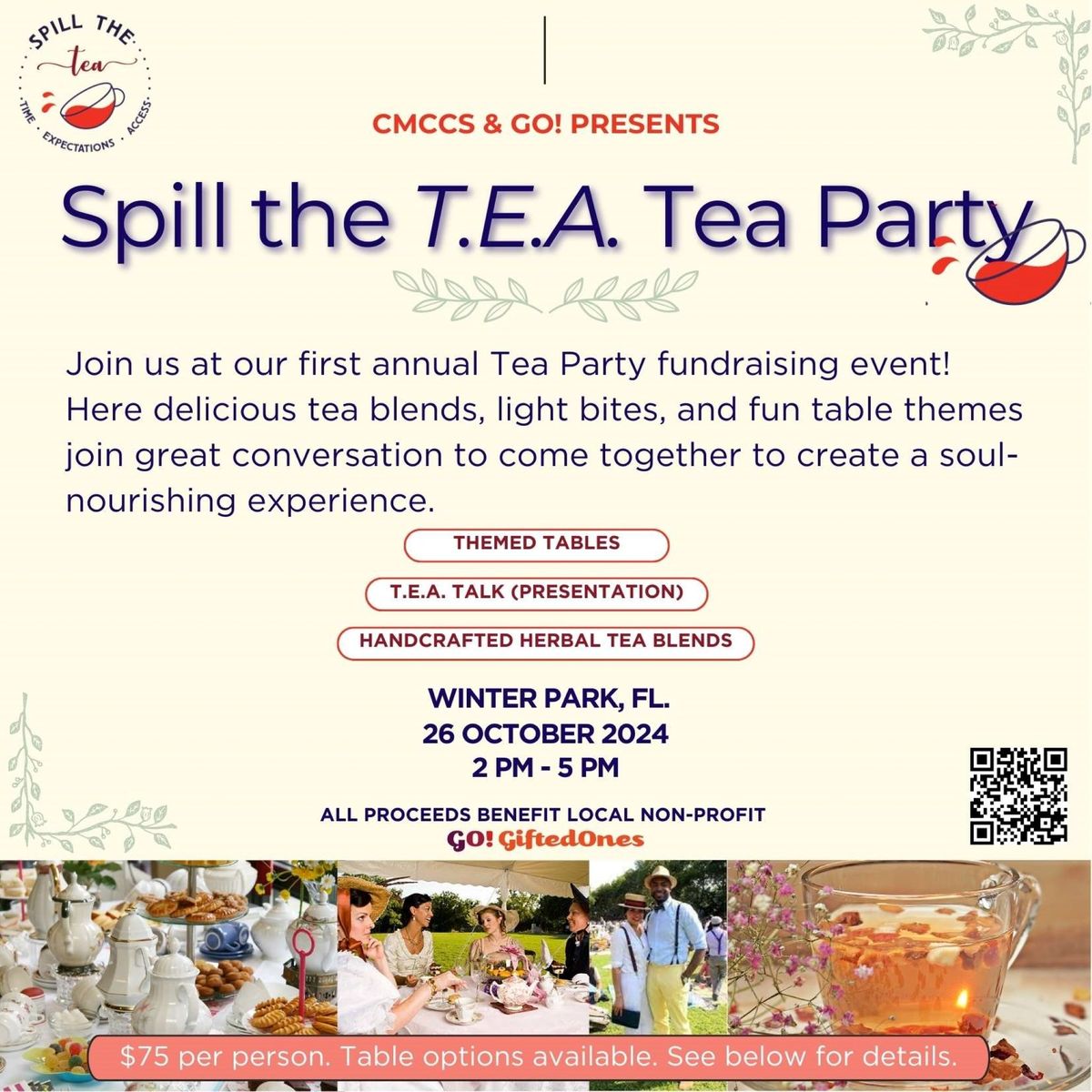 Spill the T.E.A. Tea Party