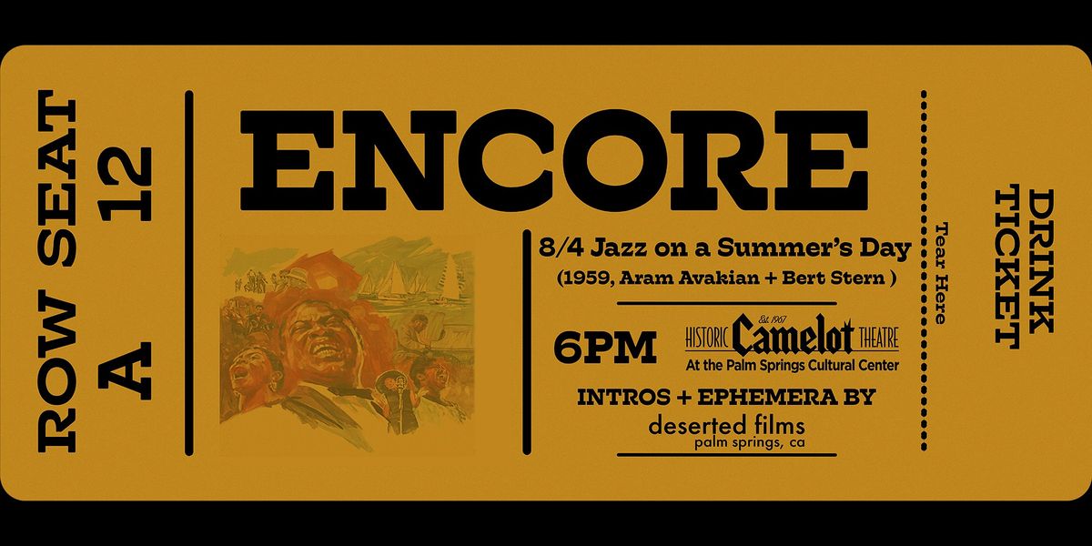 ENCORE: JAZZ ON A SUMMER'S DAY
