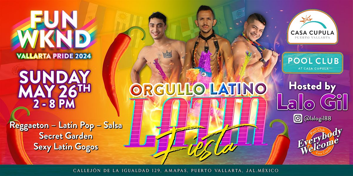 Orgulloso Latino Pool Party At Casa Cupula Vallarta Pride 2024 Edition Casa Cupula Puerto 2252