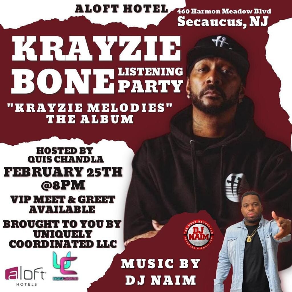 Krayzie Bone Listening Party \u201cKrayzie Melodies\u201d The Album