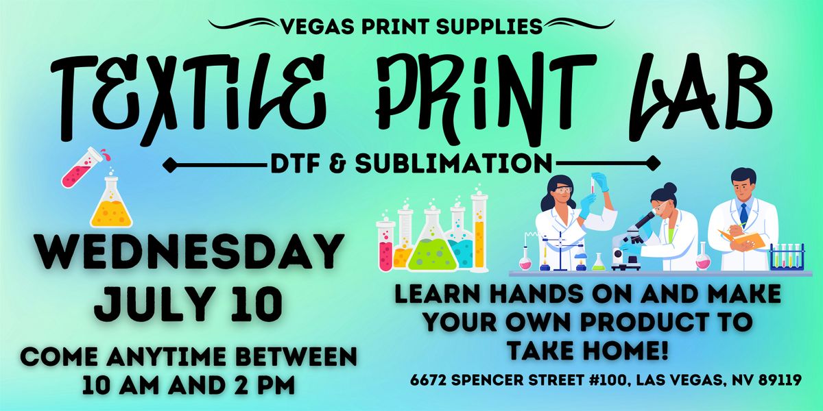 Textile Print Lab-  DTF & Sublimation