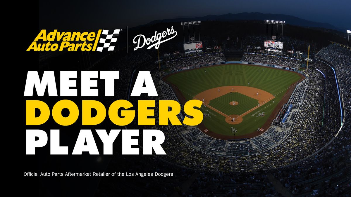 Meet a Dodgers Player at Advance Auto Parts