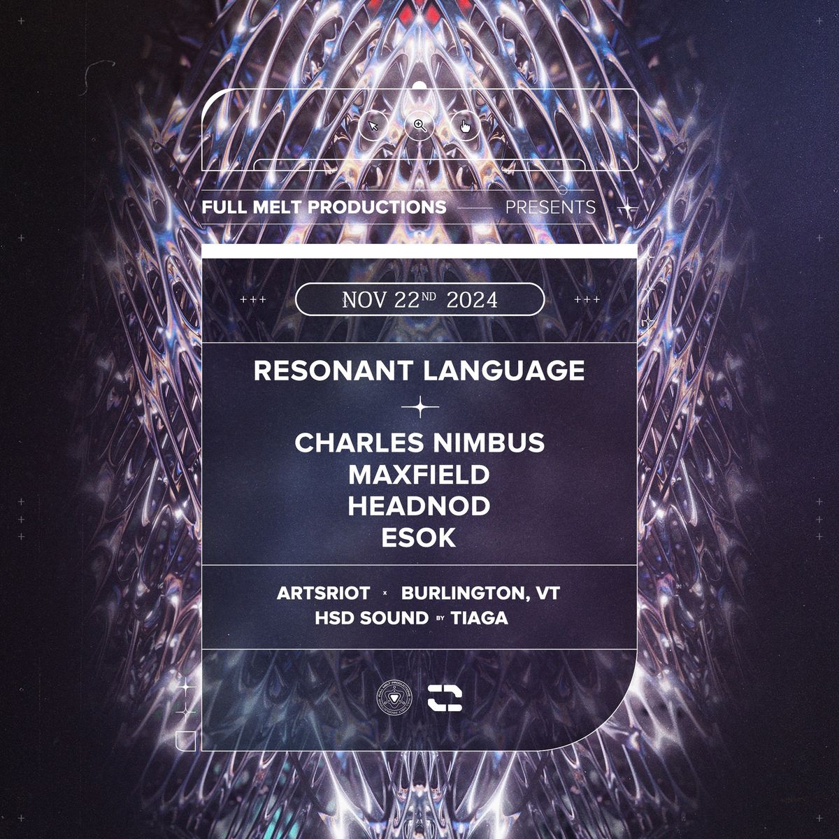 Resonant Language, Charles Nimbus & More | BTV | Presented by Full Melt Productions