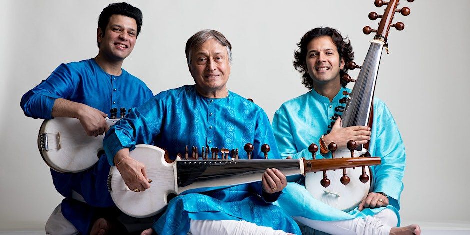 DCSAMF2023 Sarod Grand Master Amjad Ali Khan, Amaan Ali Bangash & Ayaan Ali Bangash