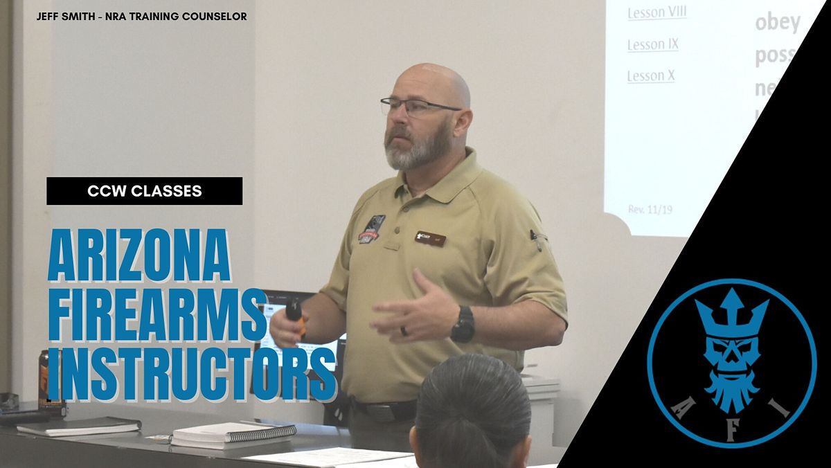 Concealed Carry (CCW) AZ Permit Class, Building shows Bail Bonds