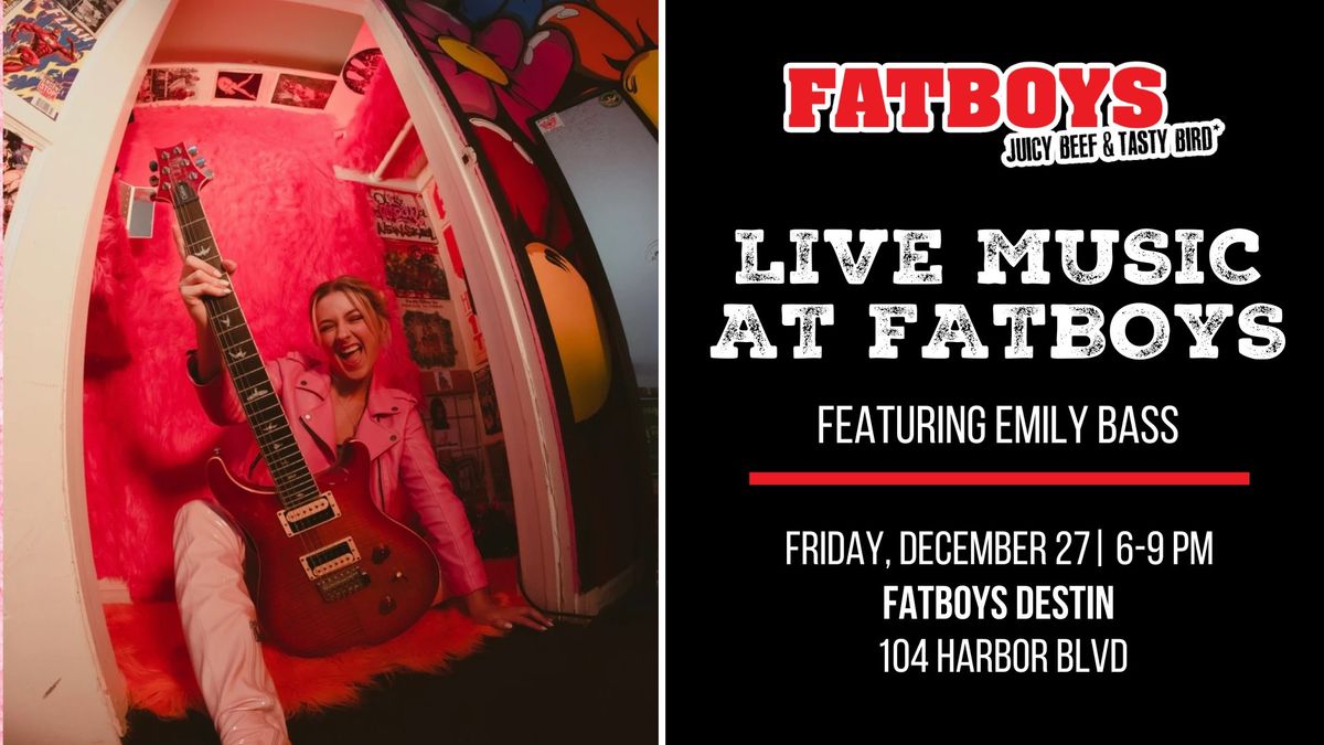 Emily Bass Live at Fatboys 