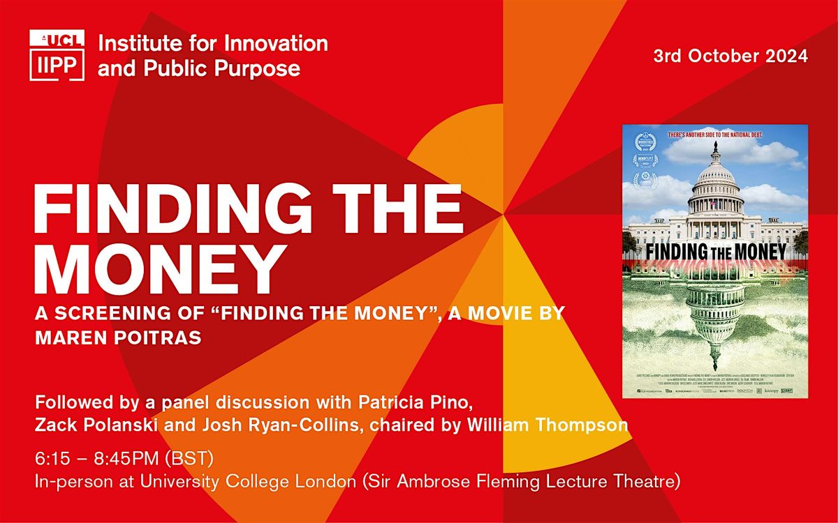 Finding the Money: Movie Screening and Panel