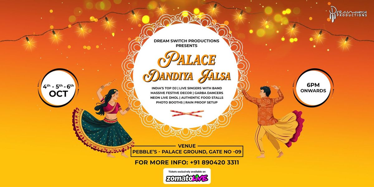 Palace Dandiya Jalsa - Pebbles (Palace Ground Gate 9)