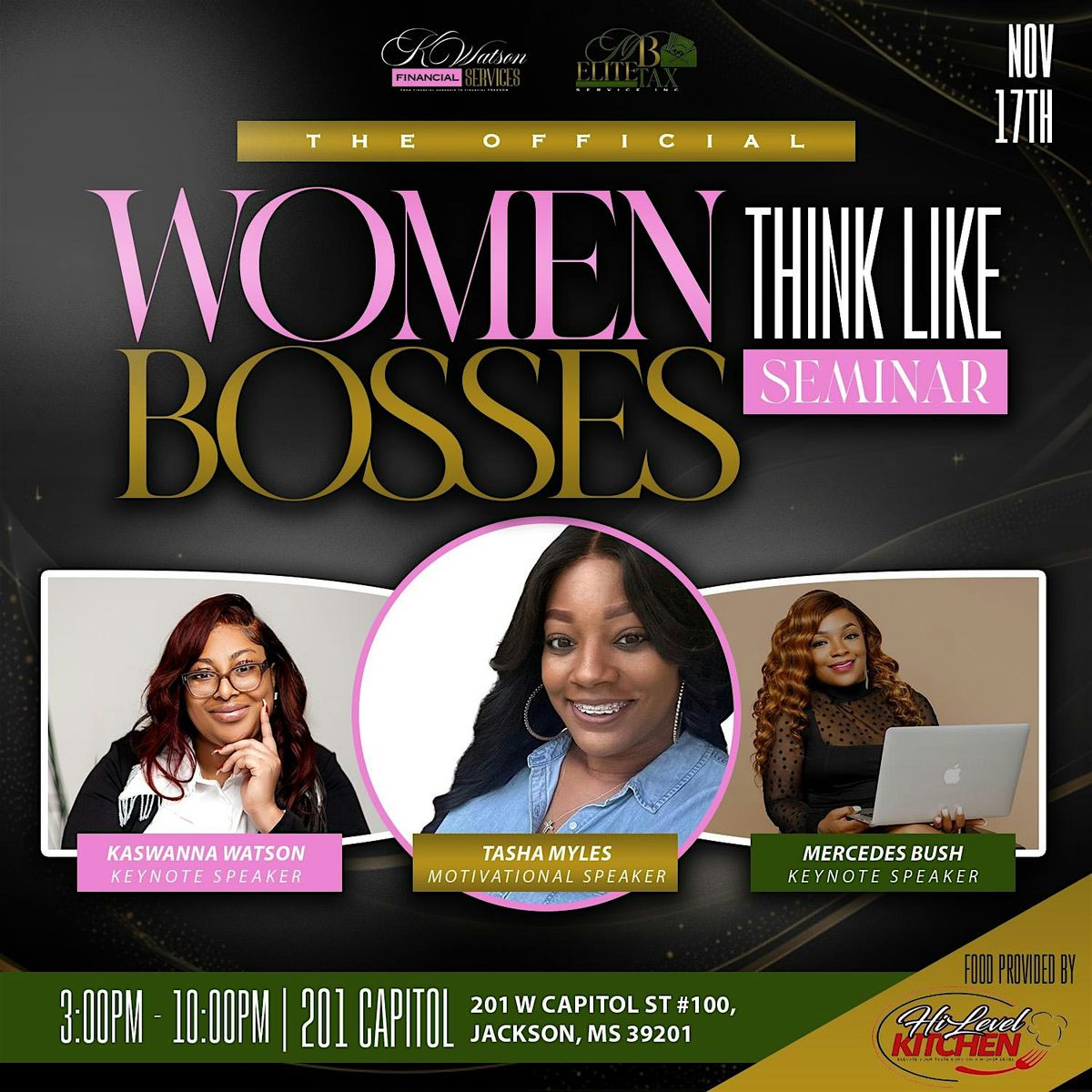 Women Think Like Bosses Seminar