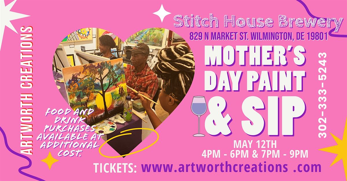 Artworth Creations  Mother's Day Paint Parties