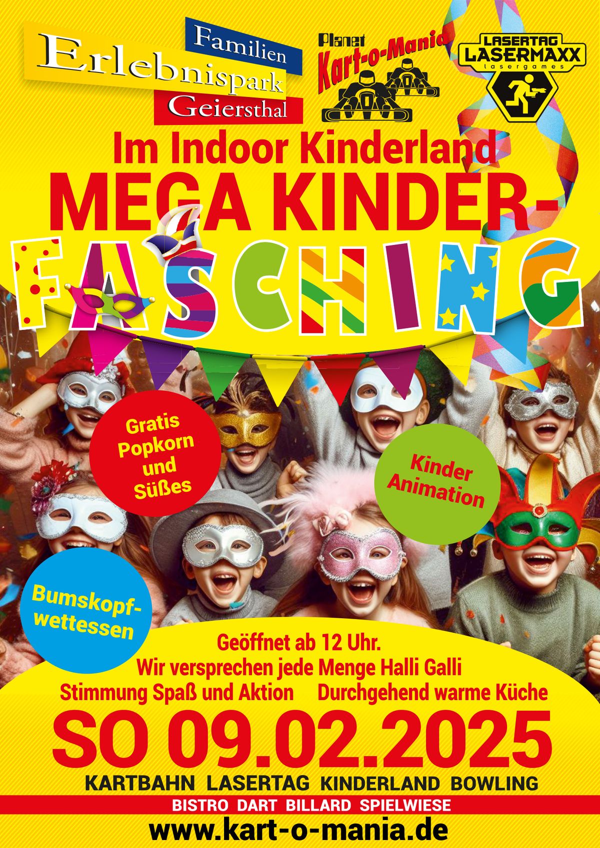 \ud83c\udf8a Kinderfasching Im Indoor Kinderland \ud83c\udf8a