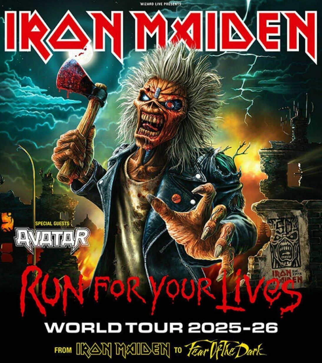 Iron Maiden Vorgl\u00fchen!