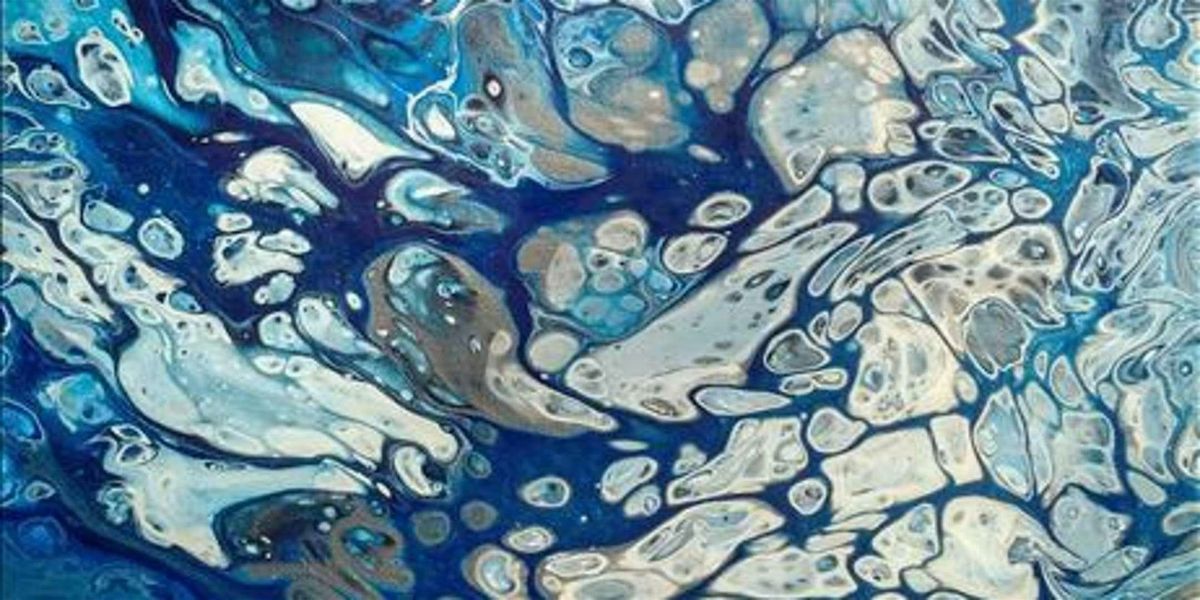 Abstract Art Through Paint Pouring - Paint and Sip by Classpop!\u2122