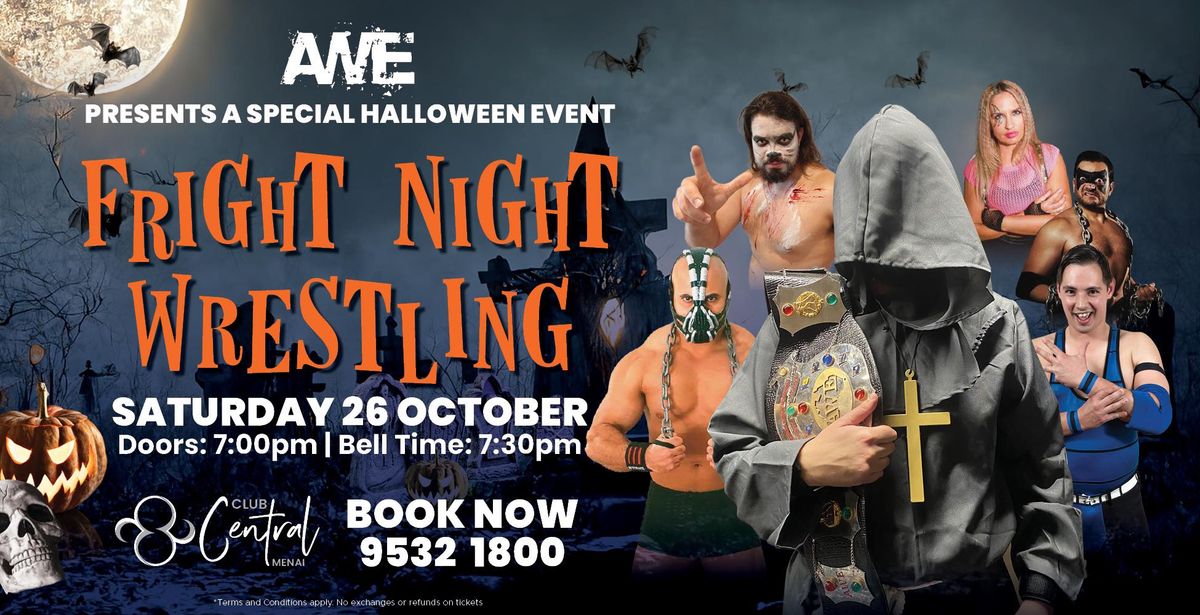 Halloween\u2019s Fright Night Wrestling