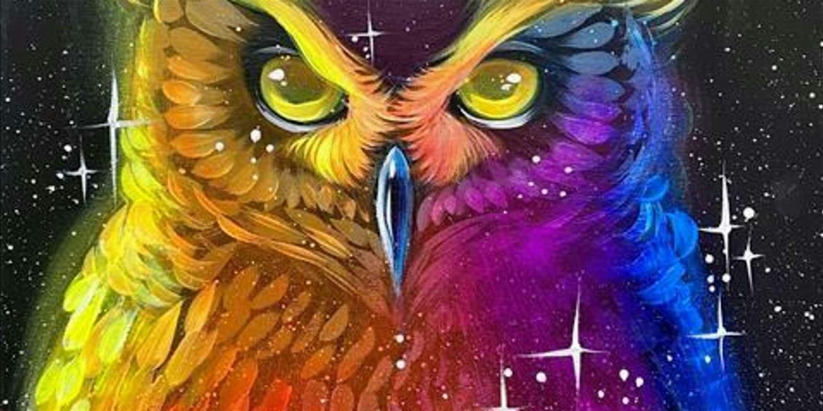 Mystic Owl - Paint and Sip by Classpop!\u2122