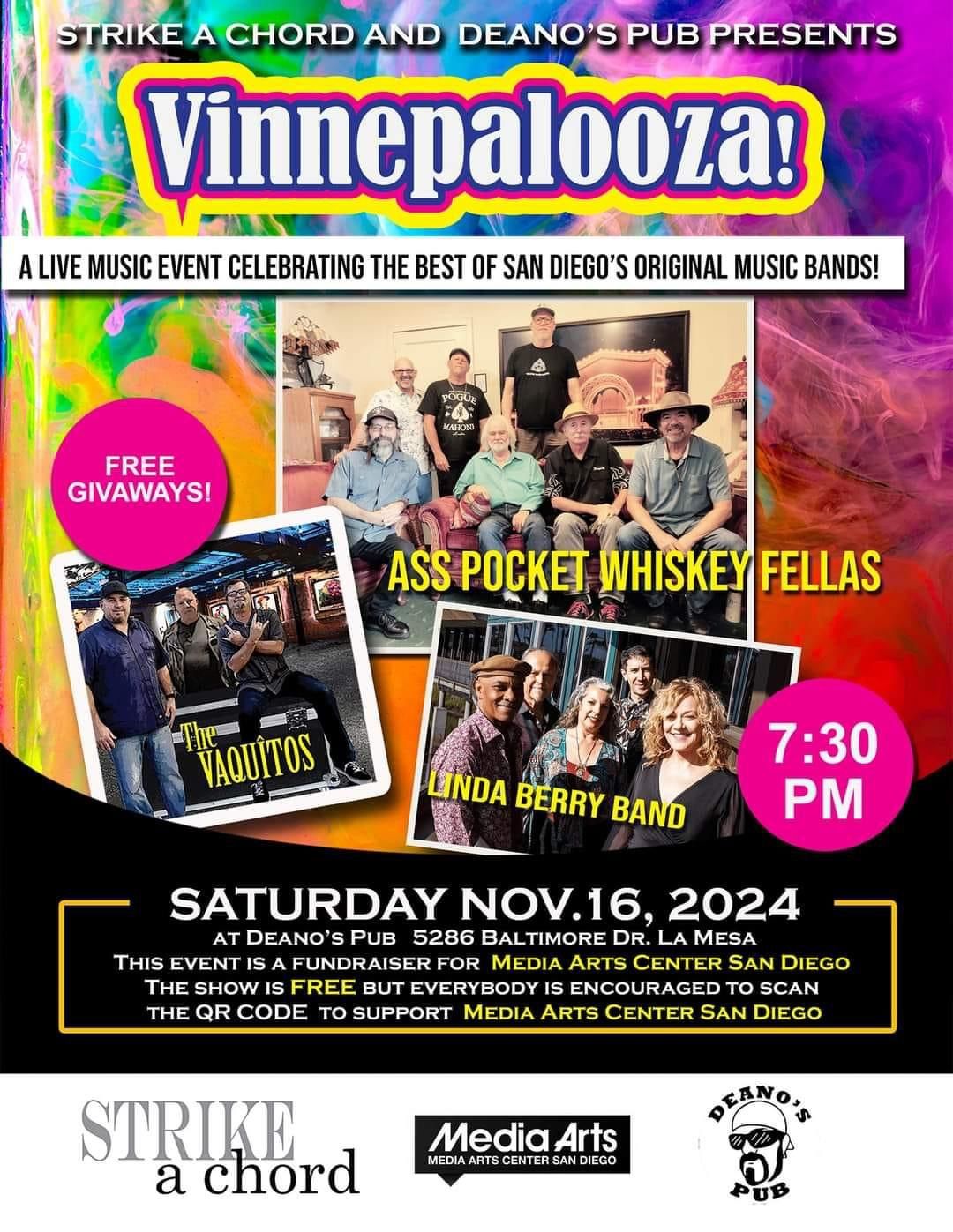 Deano's Live Music - Vinnepalooza Fundraiser and Live music