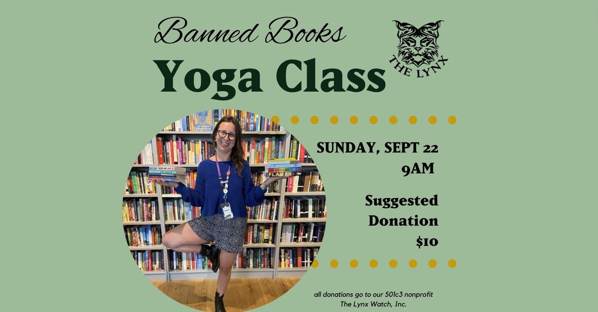 Banned Books Yoga