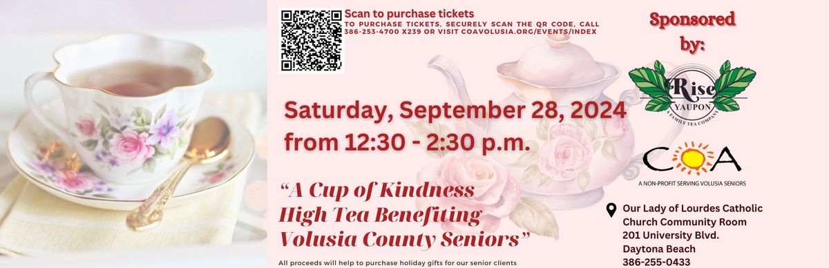 COA\u2019s Inaugural High Tea Fundraiser