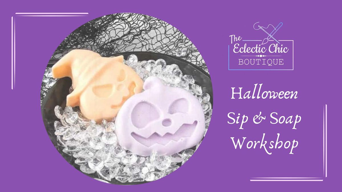 Halloween Sip & Soap Workshop