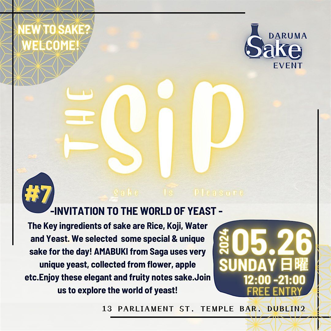 DARUMA presents Sake event The SIP
