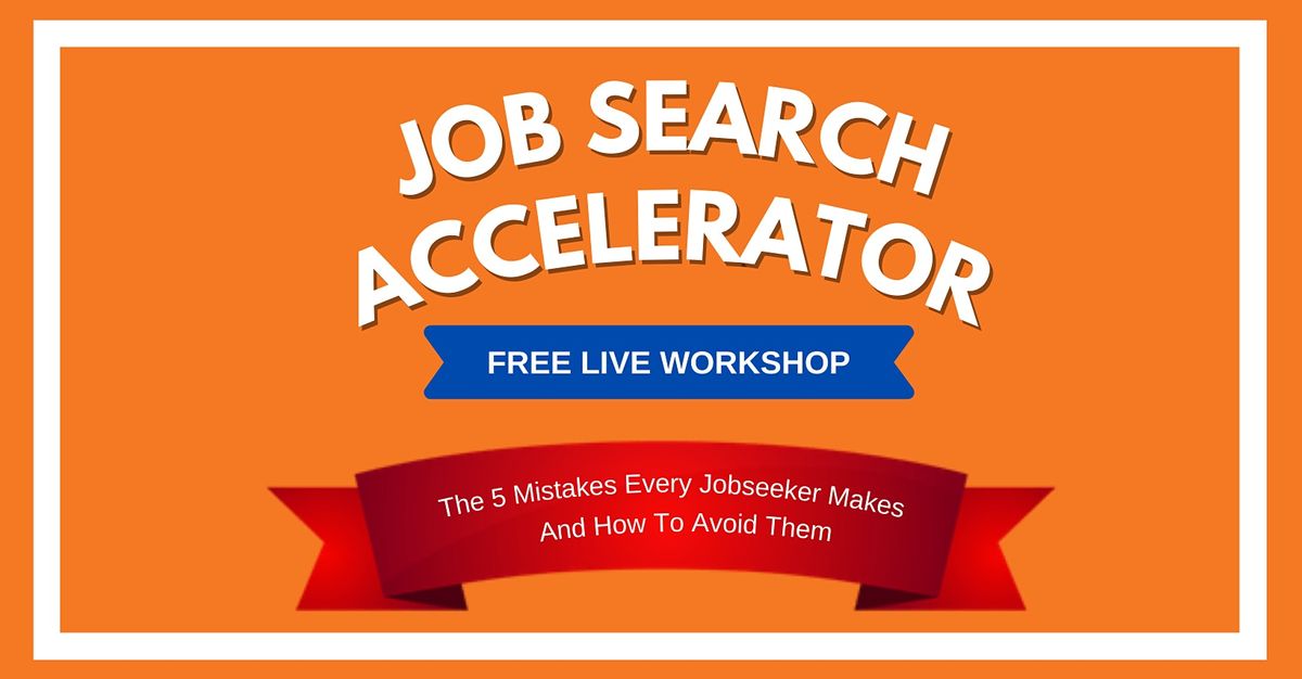 The Job Search Accelerator Masterclass  \u2014 Dallas 