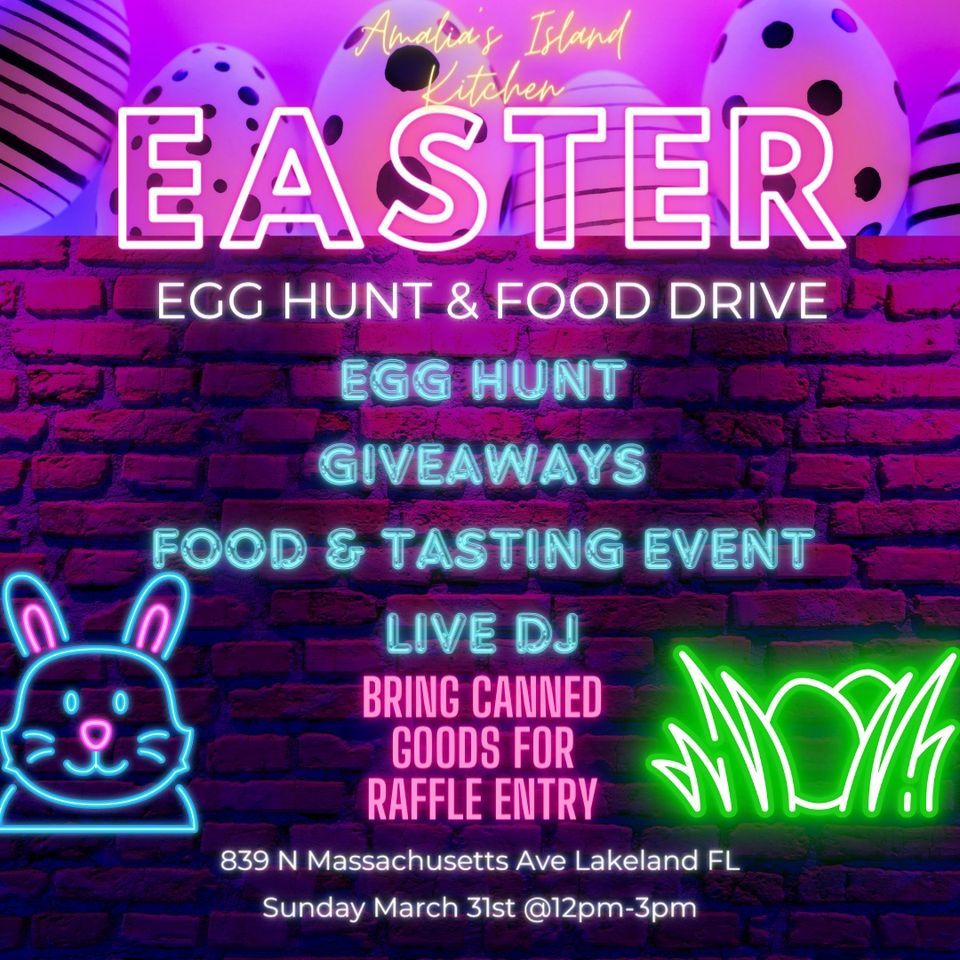 Easter Egg Hunt & Food Drive
