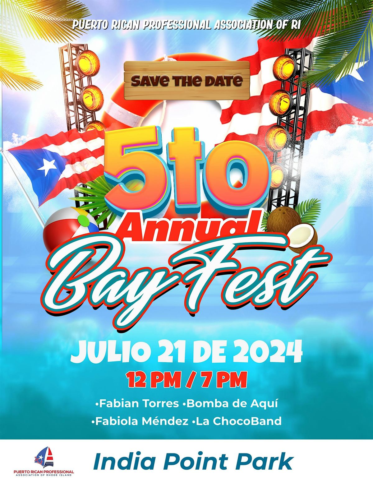 5th Puerto Rican Bay Fest \/ 5to Bay Fest Puertorrique\u00f1o