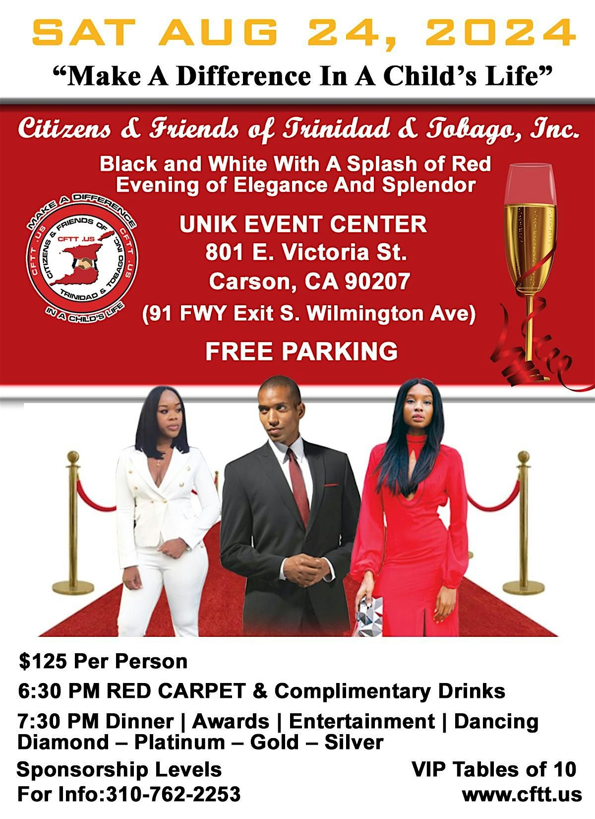 Citizens & Friends of Trinidad & Tobago, Inc. 2024 Awards Banquet