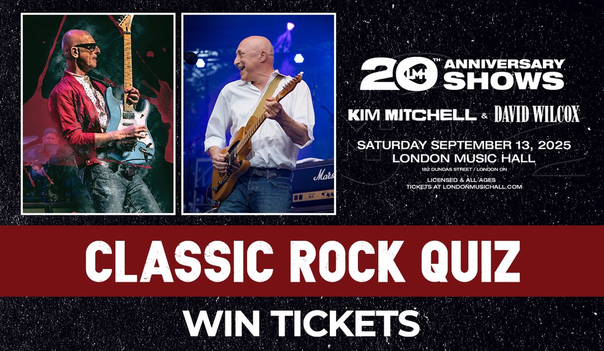 David Wilcox with Kim Mitchell