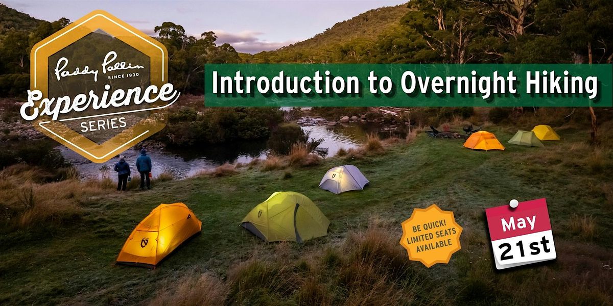 Paddy Pallin Melbourne | National  Series | Intro to Overnight Hiking