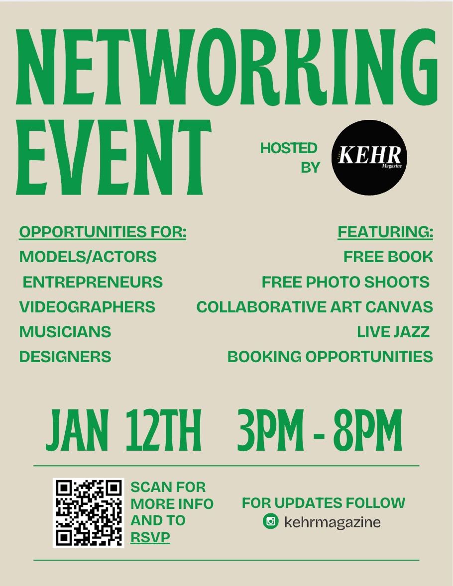 KEHR: Networking Event for Creatives