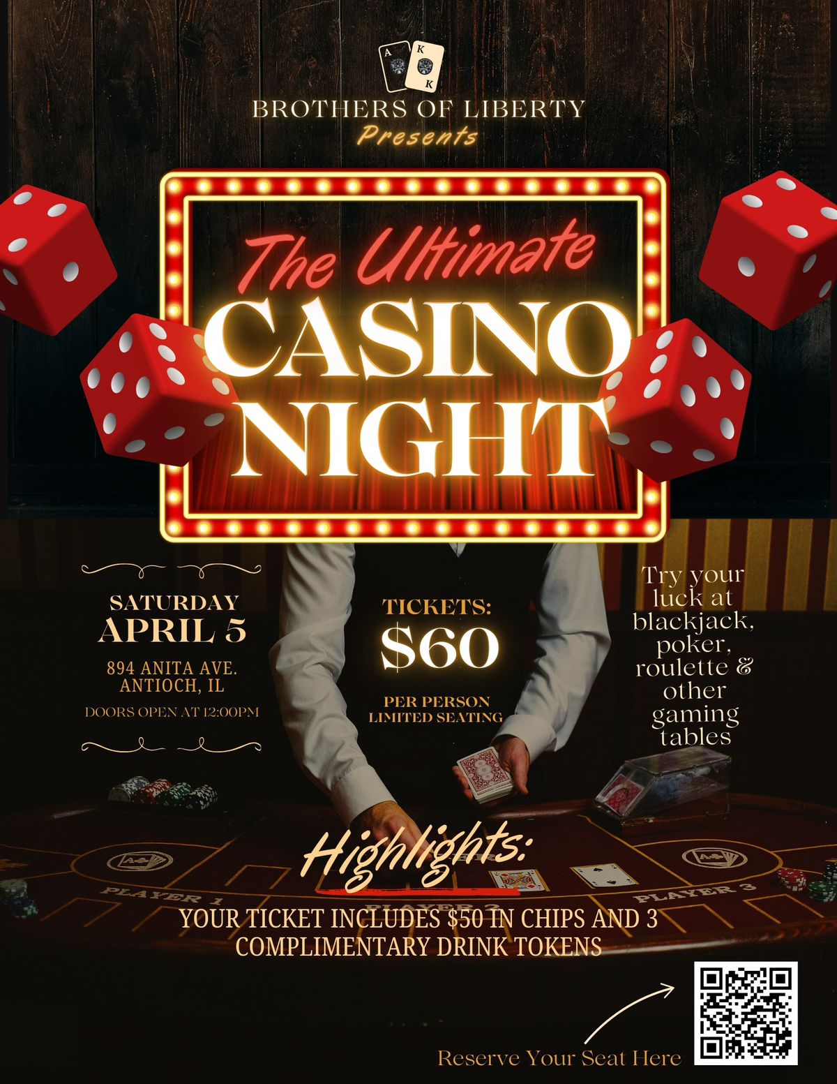 THE ULTIMATE CASINO NIGHT