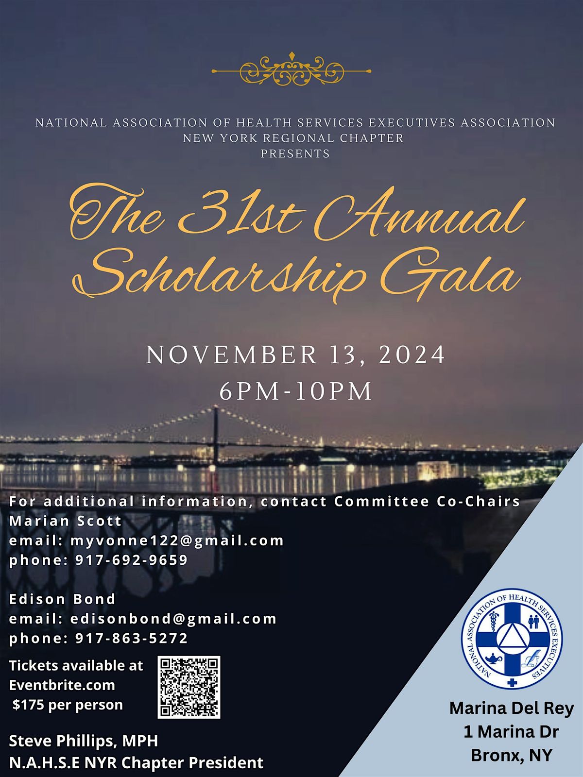 N.A.H.S.E NYR 31st Annual Scholarship Gala