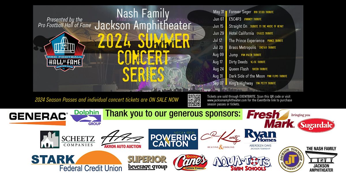 2024 Nash Family Jackson Amphitheater Summer Concert Series