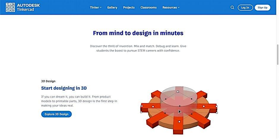 3D Design with Tinkercad for Kids