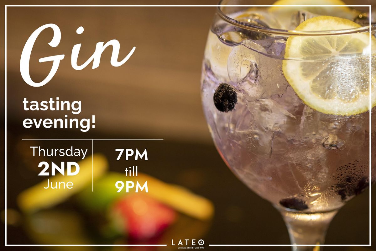 Gin Tasting Evening at Lateo