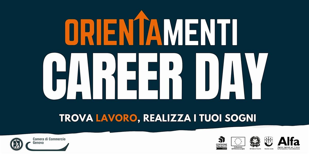 Orientamenti Career Day Genova - 01 ottobre