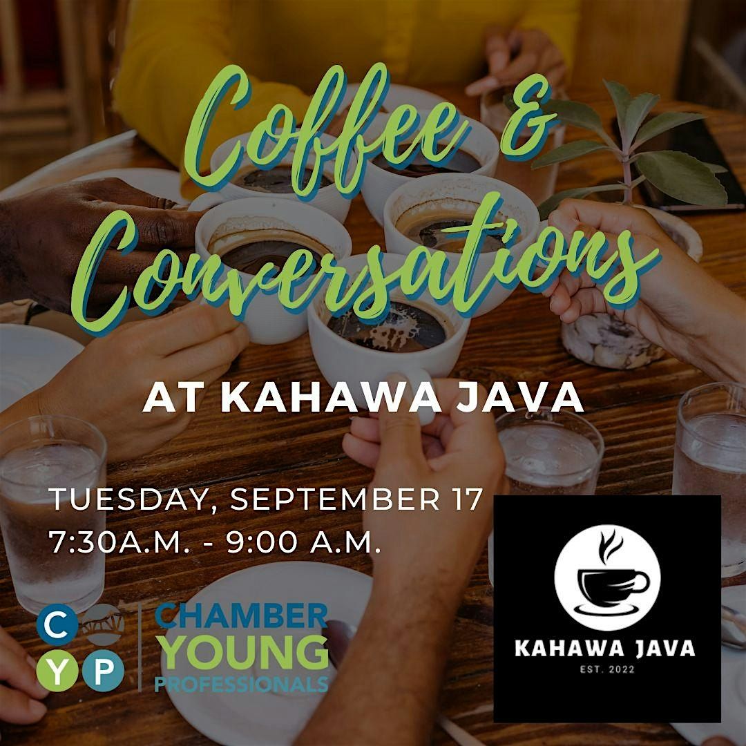 Coffee and Conversations at Kahawa Java- Sept. 2024