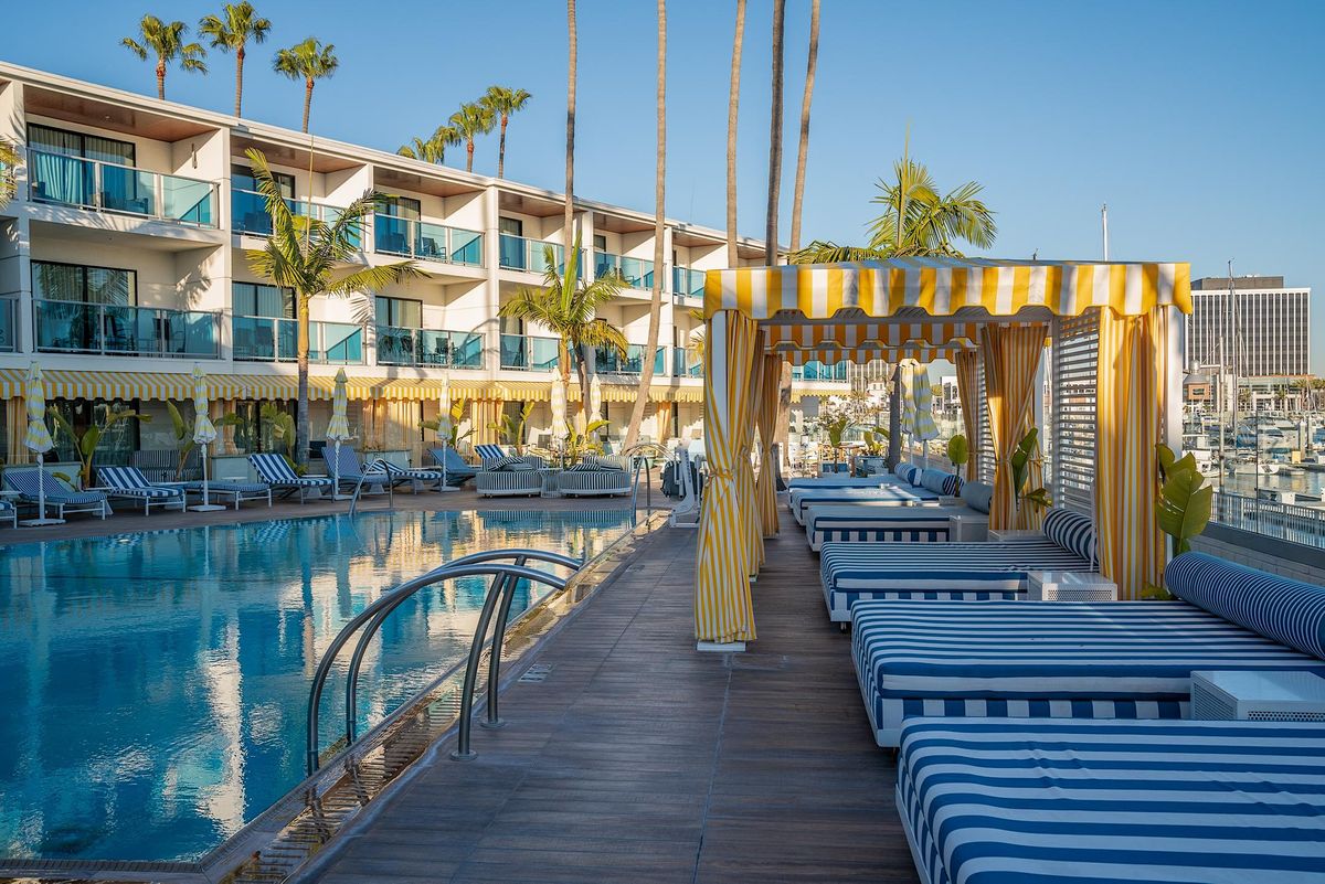 Sunday Funday Pool Party at Marina del Rey Hotel, Marina Del Rey Hotel ...