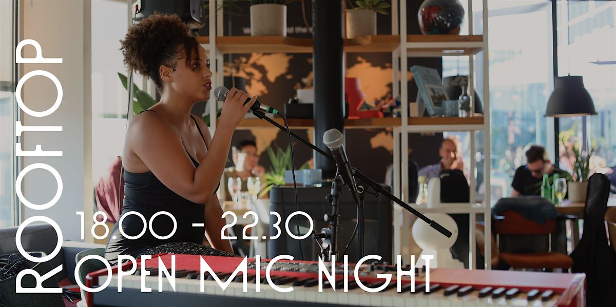 Rooftop Open Mic Night