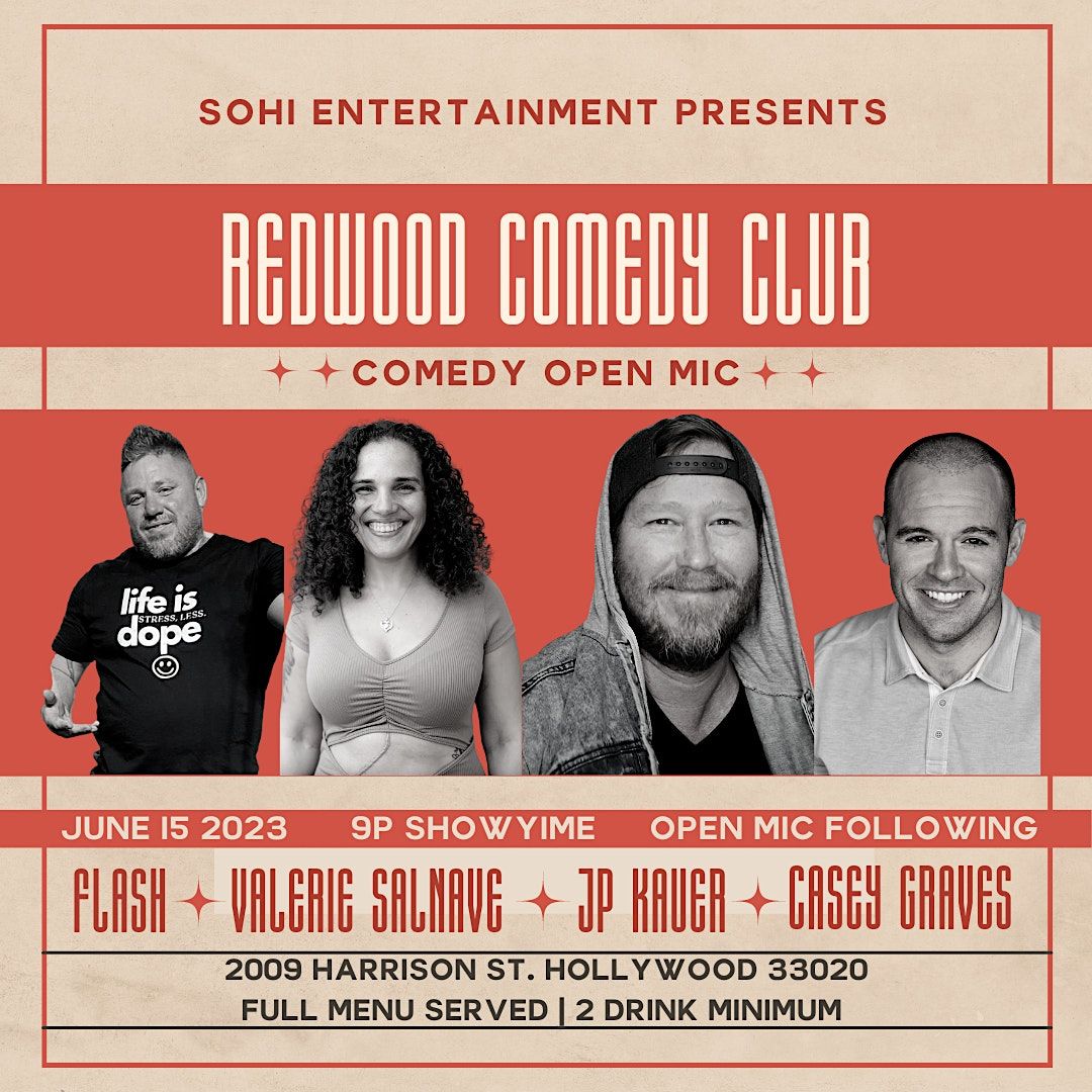 Redwood Comedy Open Mic