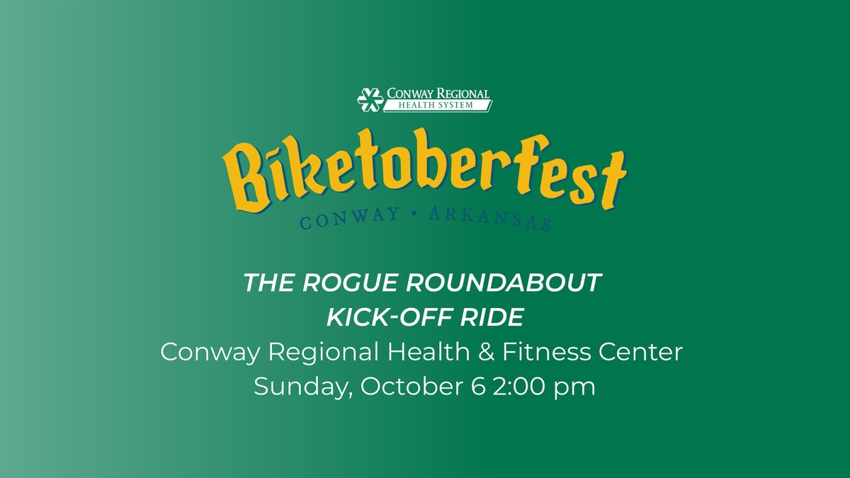 Conway Regional Biketoberfest | Indoor Cycling Rogue Roundabout Kick-Off