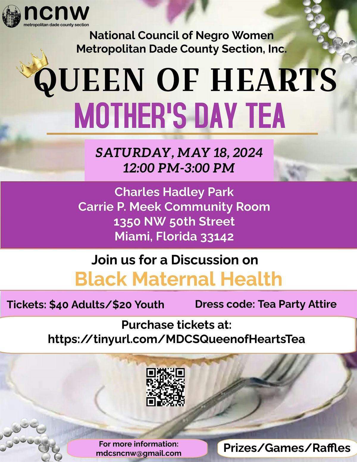 Queen of Hearts Mother's Day Tea