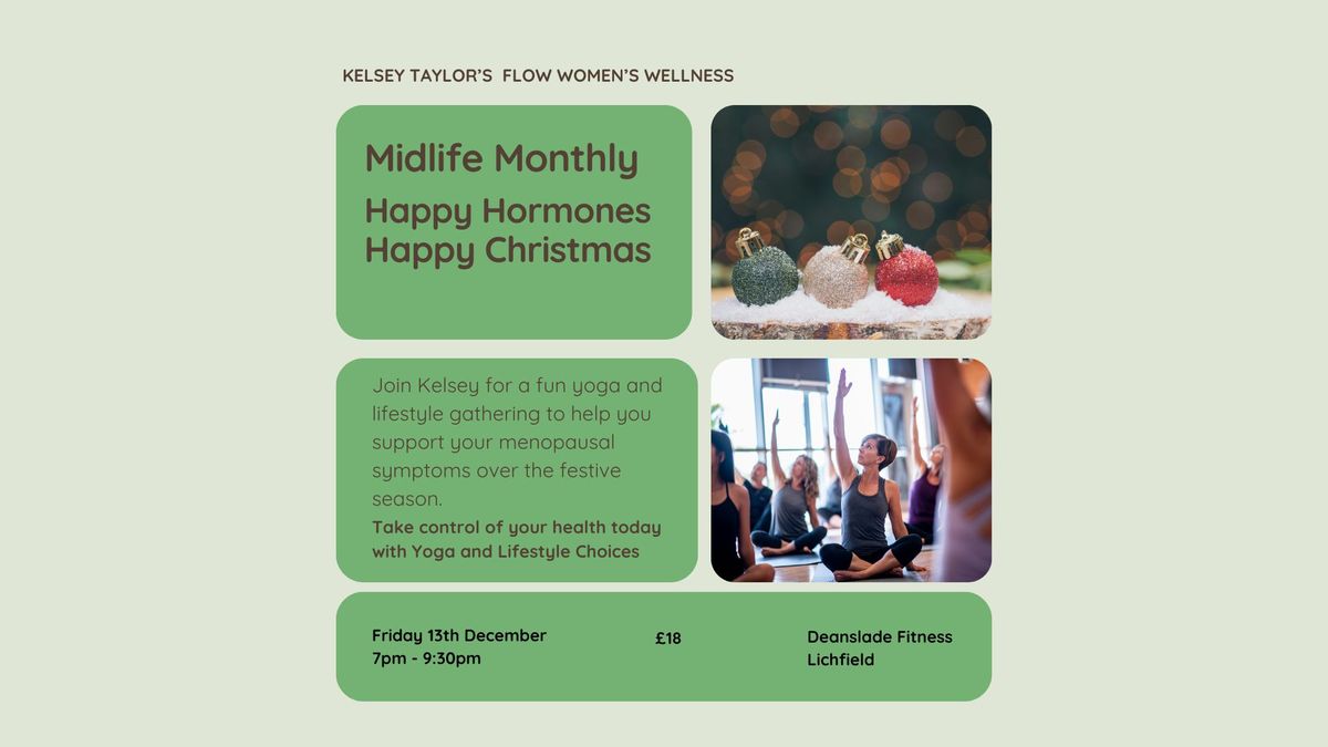 Midlife Monthly - Happy Hormones - Happy Christmas