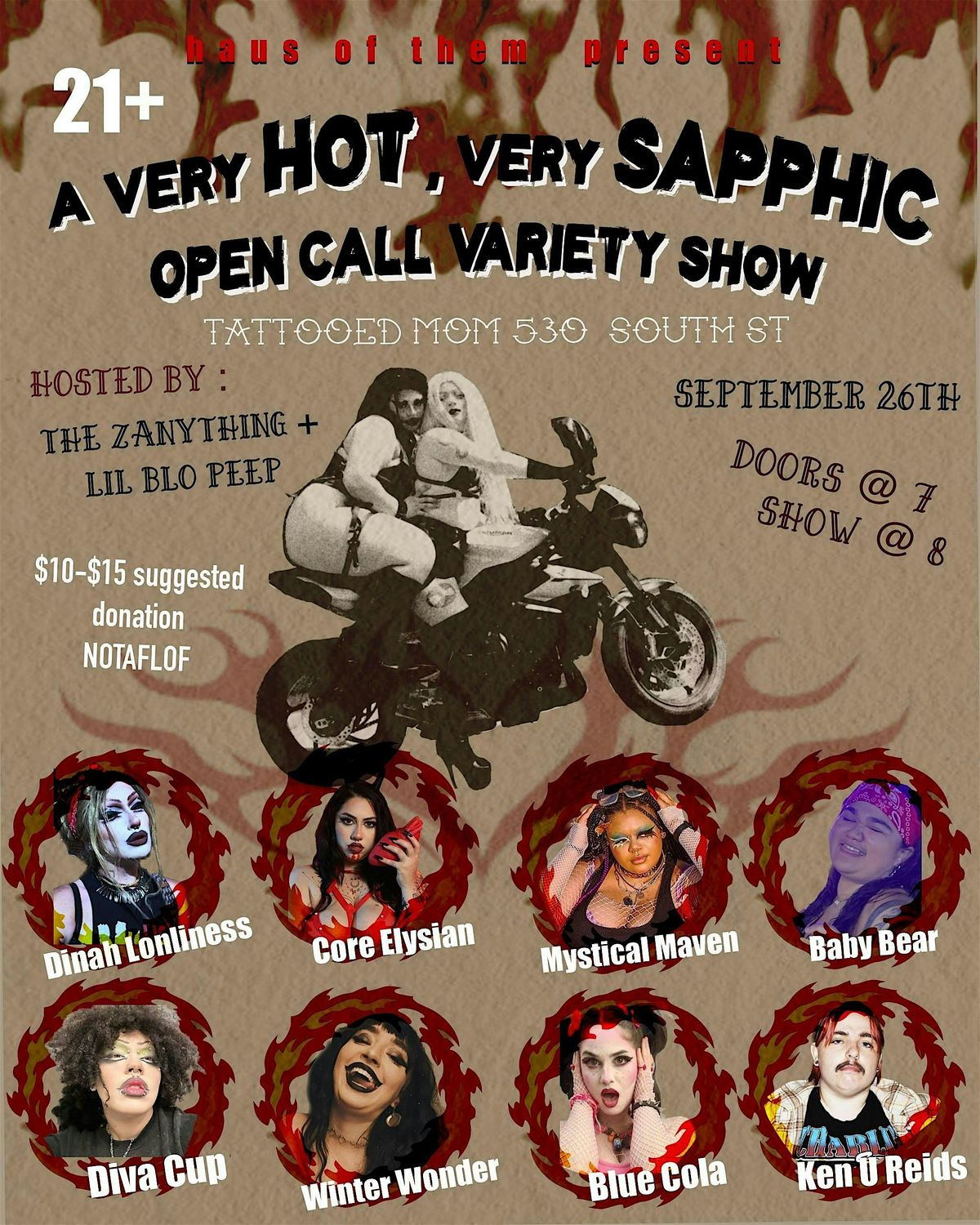 A very Hot, very Sapphic Variety Show