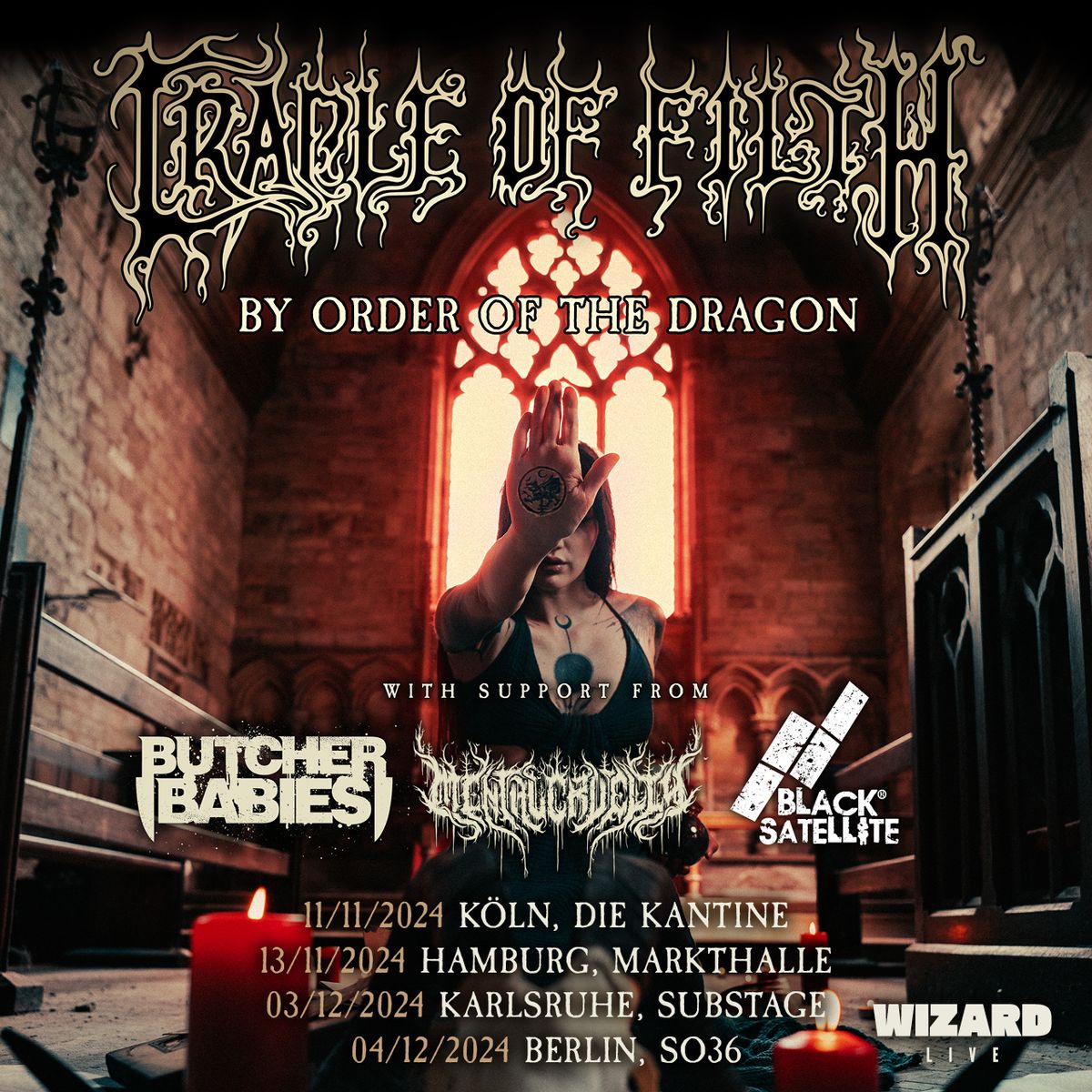 Cradle of Filth - By Order Of The Dragon \/ K\u00f6ln